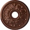 Ekena Millwork Edinburgh Ceiling Medallion (Canopies up to 5 1/8"), 18 1/8"OD x 3 1/2"ID x 2 3/4"P, Copper Penny CM18ED1CPS - alternate 1